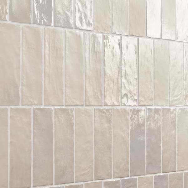 Myorka Cream 2x8 Mixed Finish Ceramic