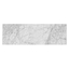 Epoch White Carrara 6x18 Honed Marble