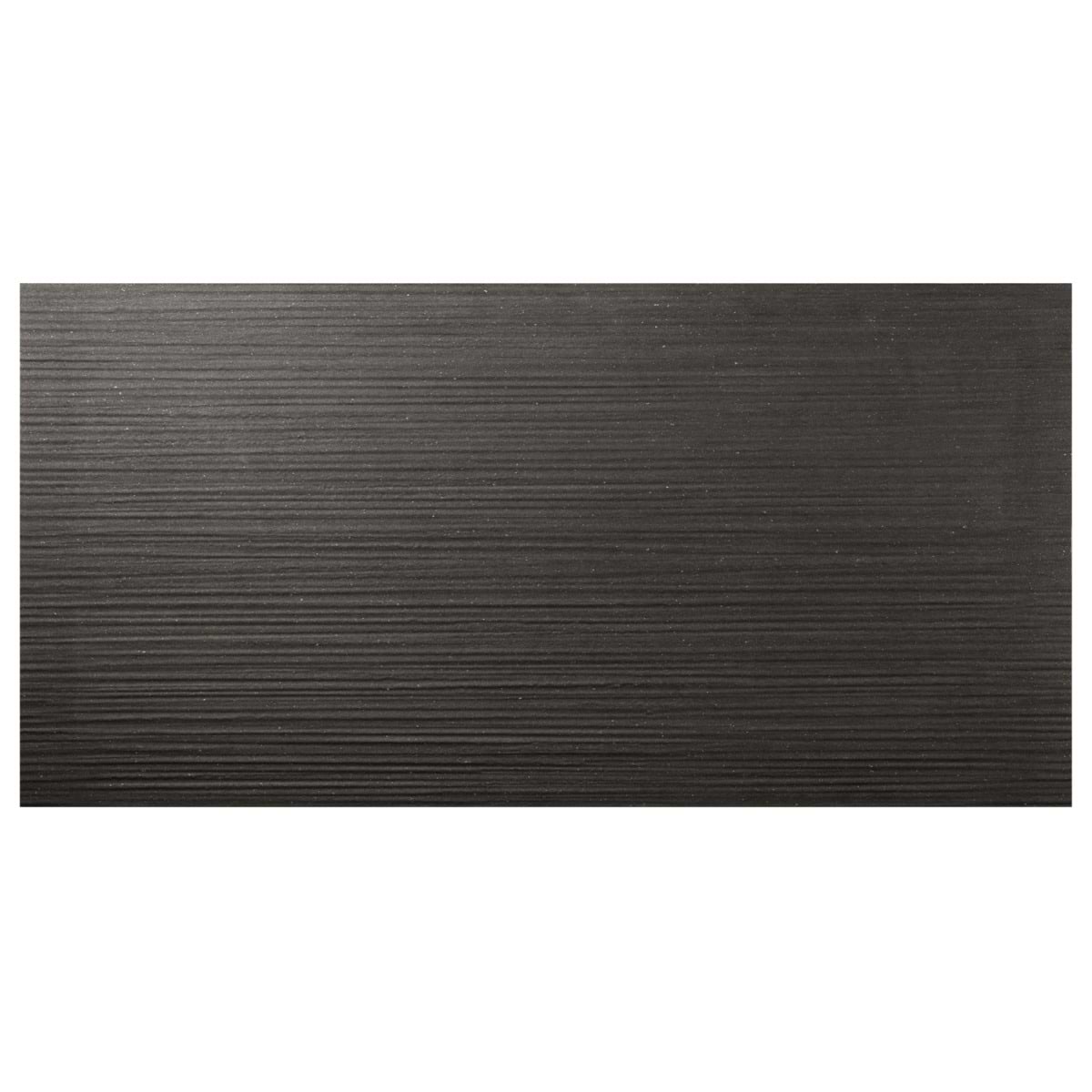 Tectonic Pleated Mocha Gray 24x48 Matte Porcelain Tile 