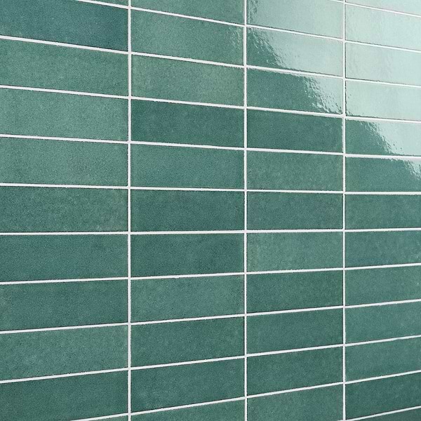 ColorHues Lava Stone Jade 2x8 Polished Lava