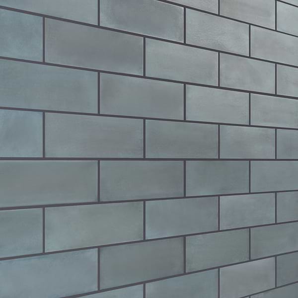 ColorHues Cement Teal 2x8 Matte Cement