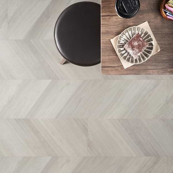 Stacy Garcia Artwood Chevron Plume 12x48 - 5.0mm/20 mil Wear Layer - Rigid Core Click Matte Luxury Vinyl