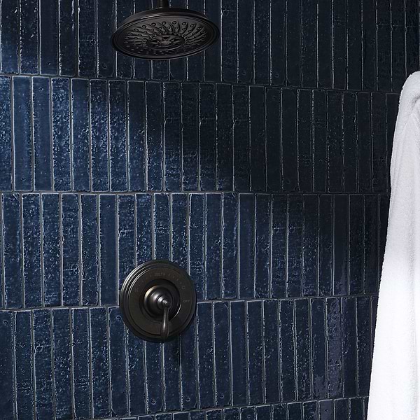 Artist Marine Blue 1.5x9 Glossy Ceramic Tile