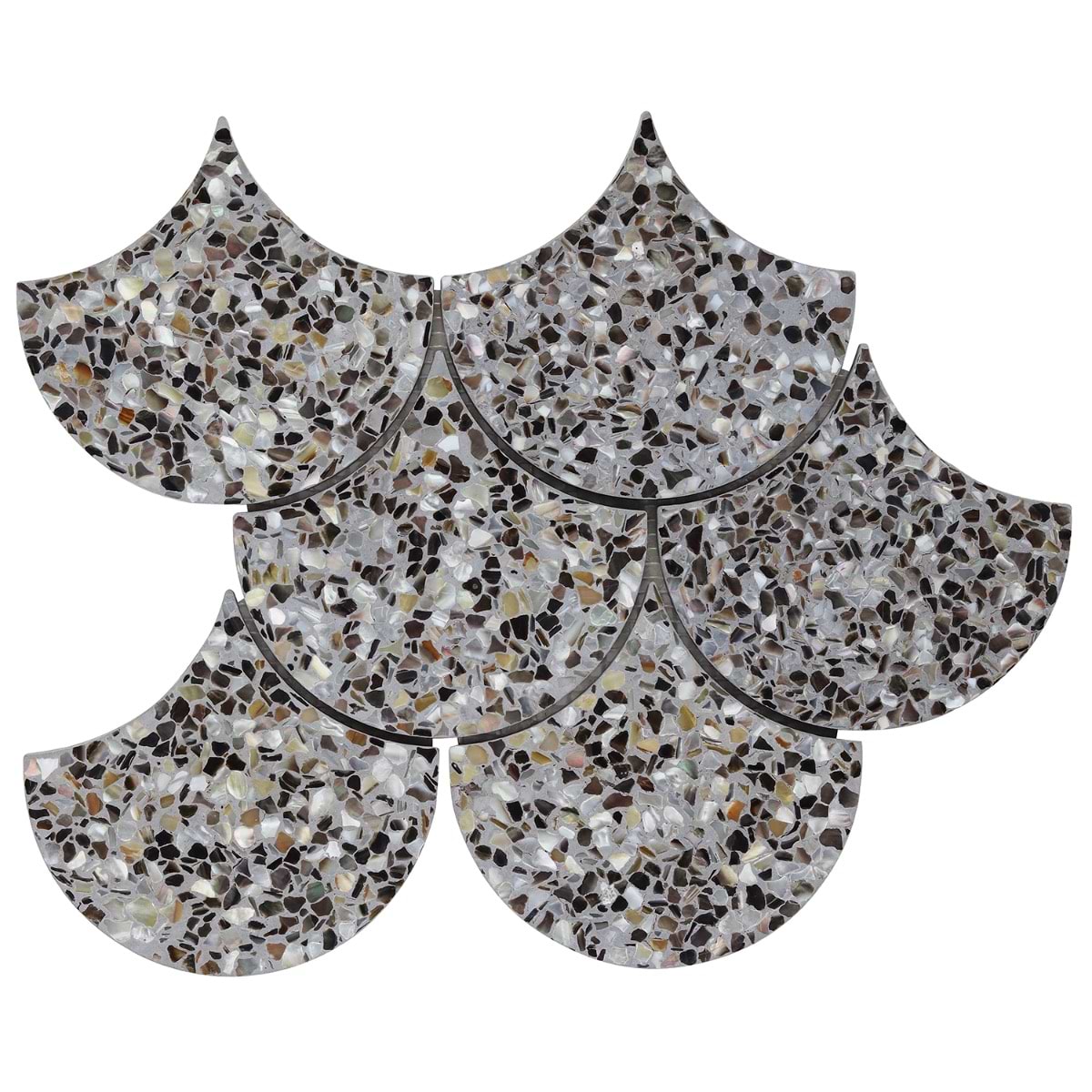 Close Out - Pearl Terrazzo Black Scale