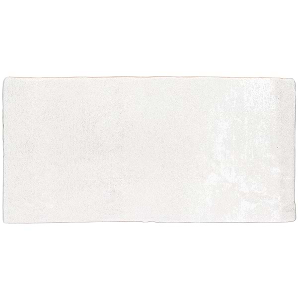 Malta White 4x8 Terracotta Look Matte Ceramic Tile