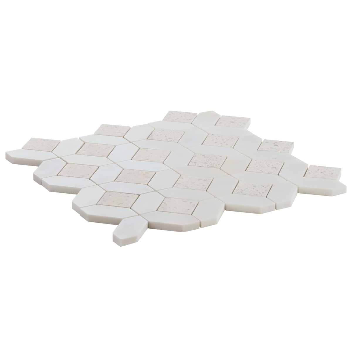 Shop Minna Diamond Bianca Salt - Tibet White & Terrazzo
