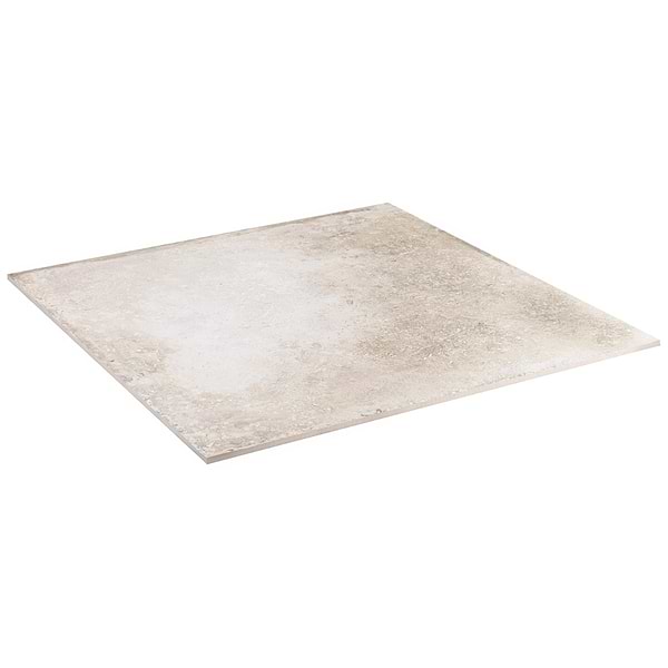 Caruso Olimpia White 24x24 Travertine Look Matte Porcelain Tile