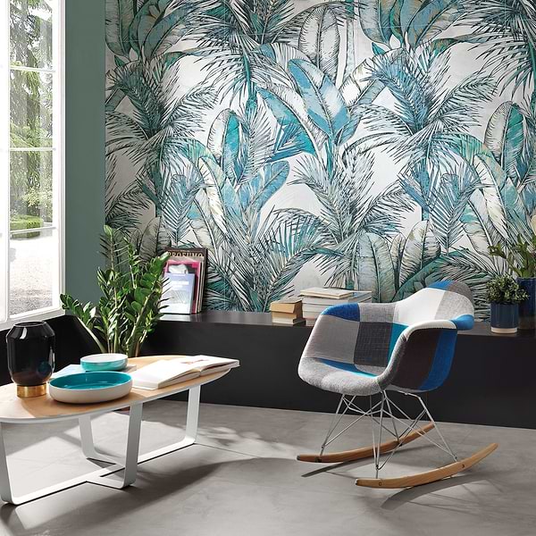 Artscape Eden Blue 24x48 Artisan Decor Matte Porcelain Wall Tile