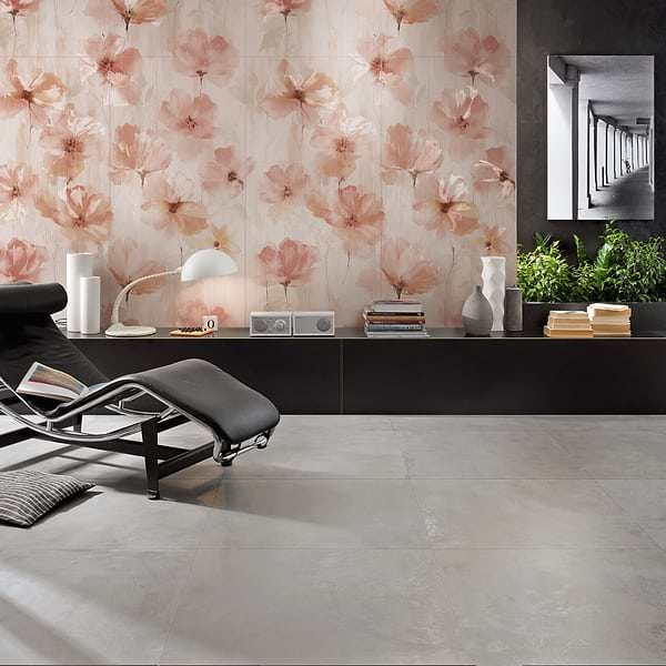 Artscape Poetica Pink 24x48 Artisan Decor Porcelain Tile