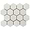 Ages Perla 3" Hex Matte Porcelain Mosaic Tile