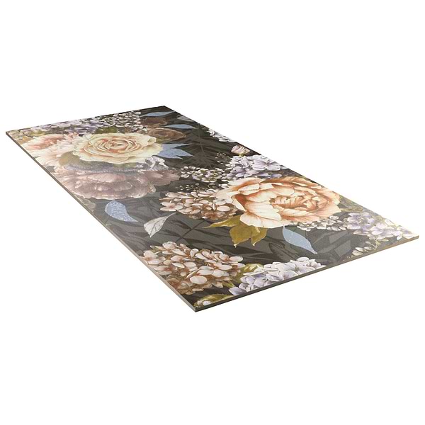 Paula Purroy Musee Rosette 24x48 Artisan Decor Porcelain Tile