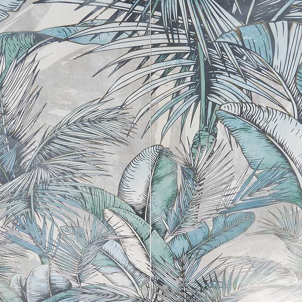 Artscape Eden Blue 24x48 Artisan Decor Matte Porcelain Wall Tile