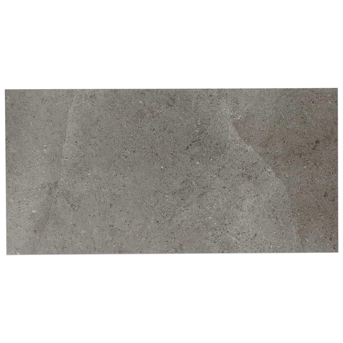 Ages Fossil Dark Gray 12x24 Limestone Look Matte Porcelain Tile