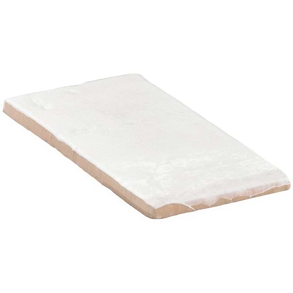 Malta White 4x8 Terracotta Look Matte Ceramic Tile