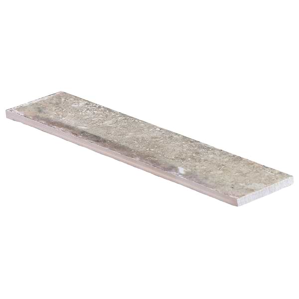Caruso Efeso Gray 3x12 Travertine Look Matte Porcelain Tile