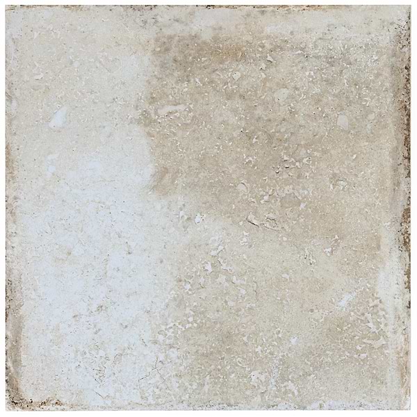 Caruso Olimpia White 12x12 Travertine Look Matte Porcelain Tile