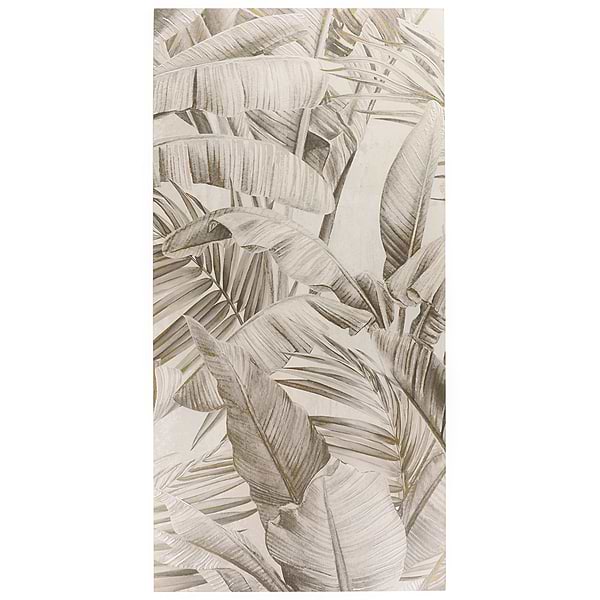 KIT- Paula Purroy Musee Golden Field Ivory 24x48 Artisan Decor Mural Porcelain Tile