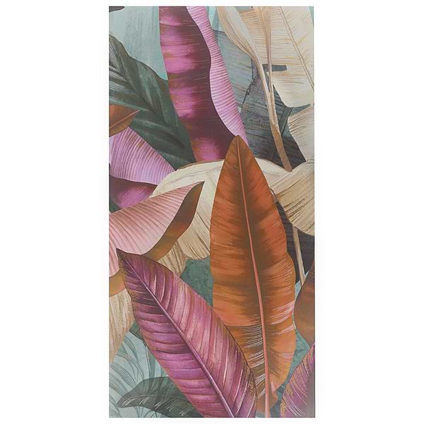 KIT- Paula Purroy Musee Rainforest Multicolor 24x48 Artisan Decor Mural Porcelain Tile