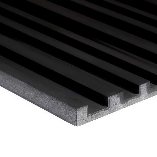 Carver Barcode Nero 12x24 Dimensional Polished  Marble