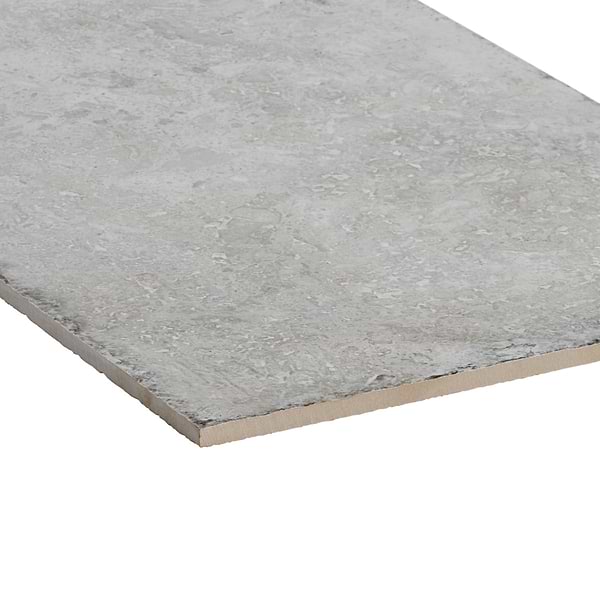 Caruso Efeso Gray 12x24 Travertine Look Matte Porcelain Tile