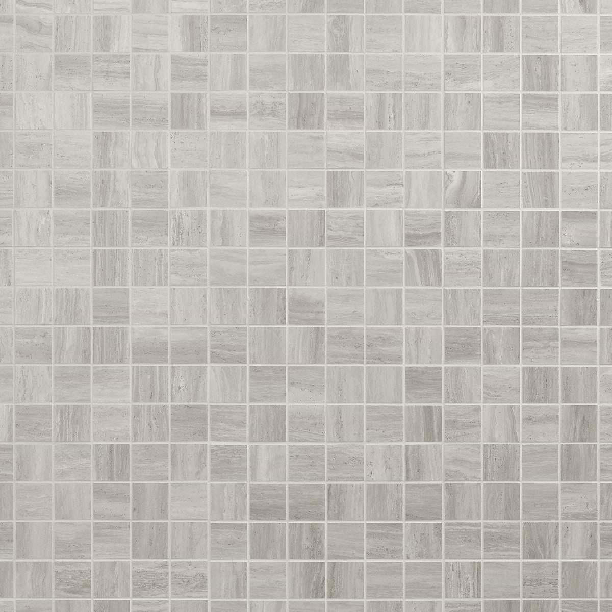 Zenit Gray 2x2 Travertine Look Matte Porcelain Mosaic Tile