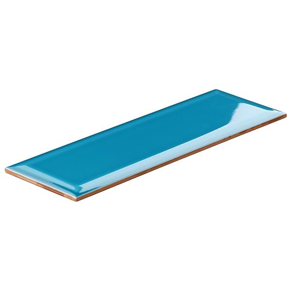 Beverly Marine Blue 4x12 Beveled Glossy Ceramic Subway Tile