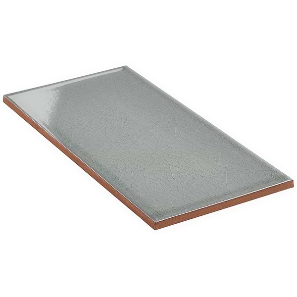 Palisa Steel Blue 4x8 Crackled Glossy Ceramic Tile