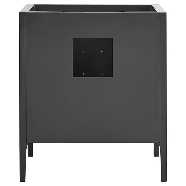 Province Charcoal and Gold 30" Single Vanity without Top
