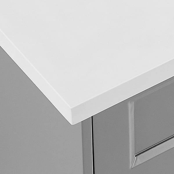 Close Out - Nora Gray 30" Single Vanity with Pure White Quartz Top