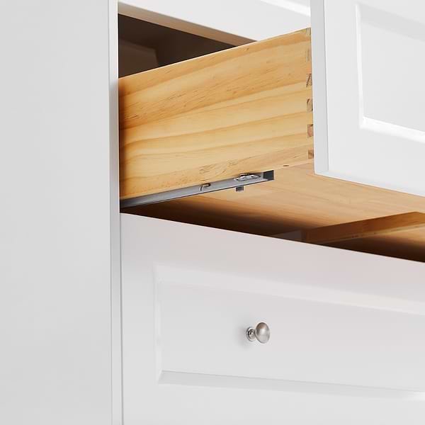 Close Out - Nora White 36" Single Vanity with Pure White Quartz Top