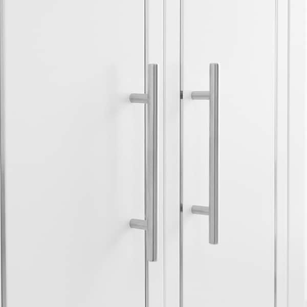 Province White and Silver 24" Single Vanity without Top