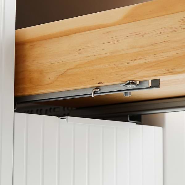 Bungalow White and Silver 36" Single Vanity with Carrara Marble Top