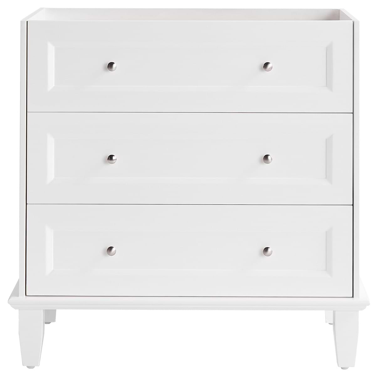 Nora White 36" Single Vanity without Top 