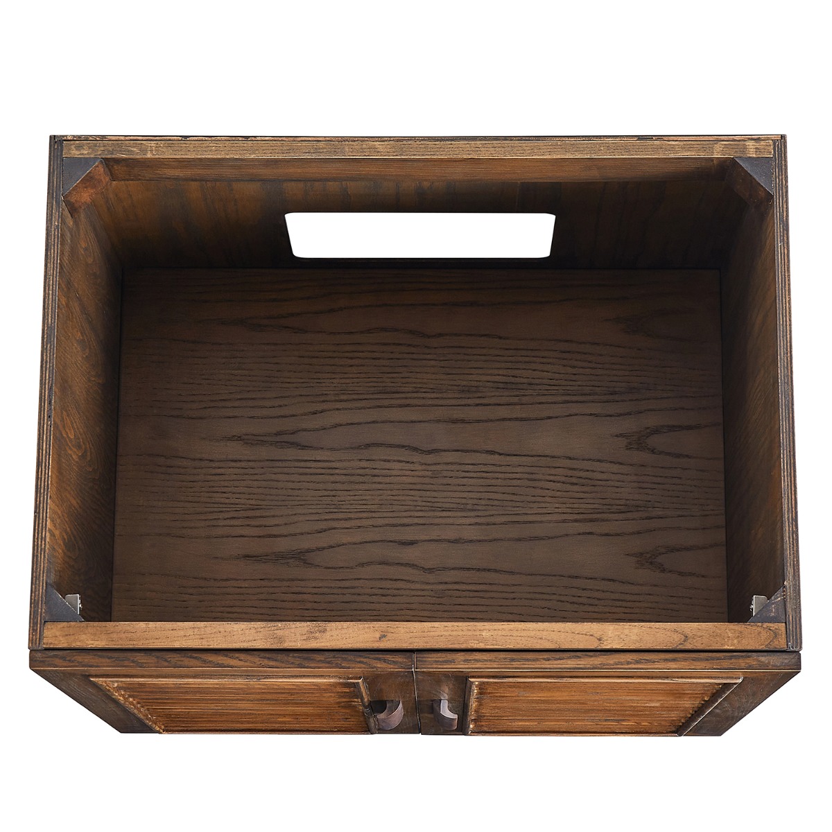 Close Out - Lowell Dark Walnut 30" Single Vanity with Pure White Quartz Top