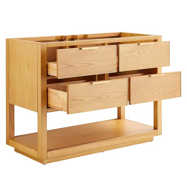 Close Out - Dayton Woodgrain 48" Single Vanity without Top