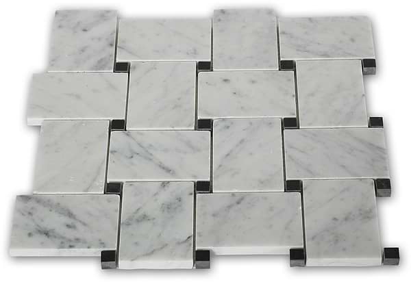 Arbor White Carrera With Black Dot_bottom_edge