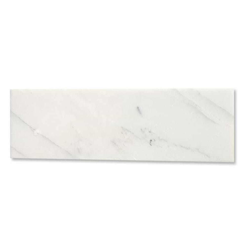 Epoch Asian Statuary 6x18 Honed Honed Marble