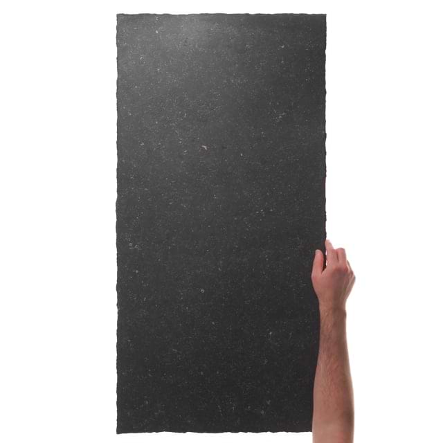 Castlerock Belgian Bluestone 18x36 Roman Finish Honed Marble