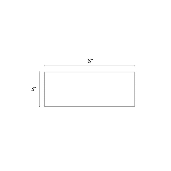 Baroque Glass Subway Gun Metal 3x6 Matte Glass