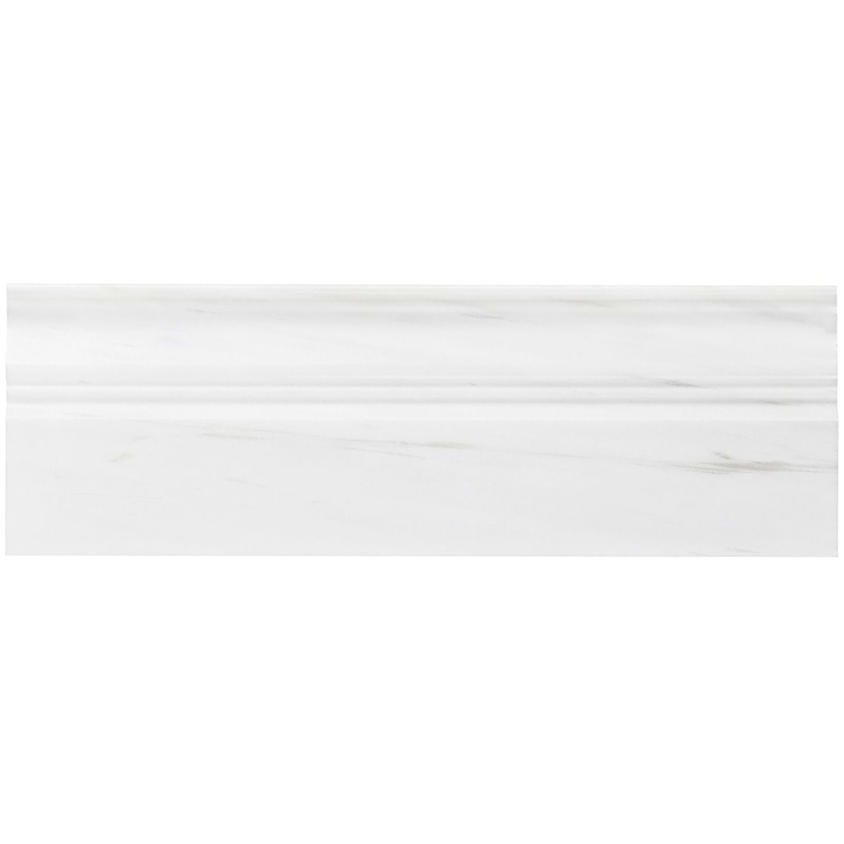 Bianco Dolomite Premium Base Molding Polished 4x12 