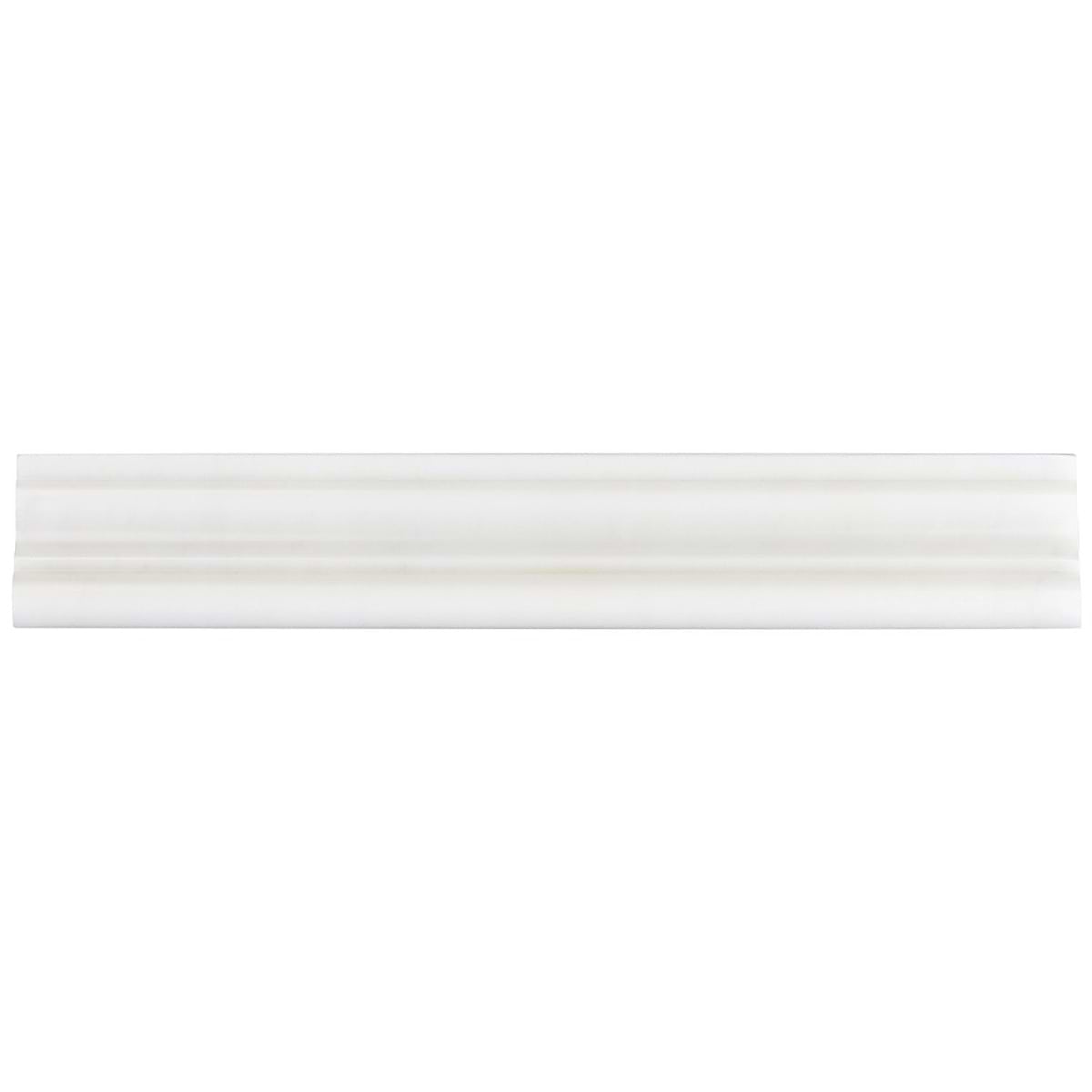 Bianco Dolomite Premium Modrail 2x12 Polished 