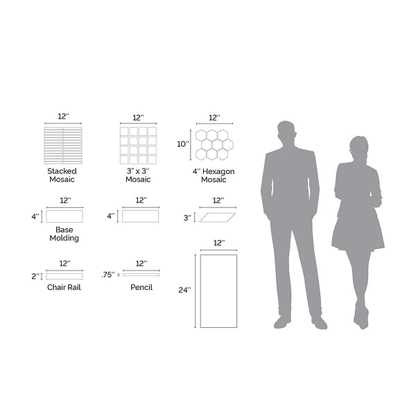 Bianco Dolomite White 3x12 Chevron Premium Honed Marble Tile