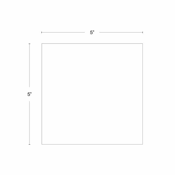 Rubik Charcoal 5x5 Matte  Porcelain