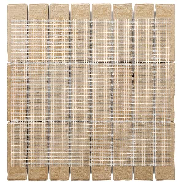 Metroville Charcoal Gray 1.5x4 Stacked Matte Porcelain Mosaic