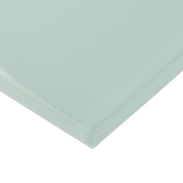 Crystal Seafoam Green 4x12 Polished  Glass