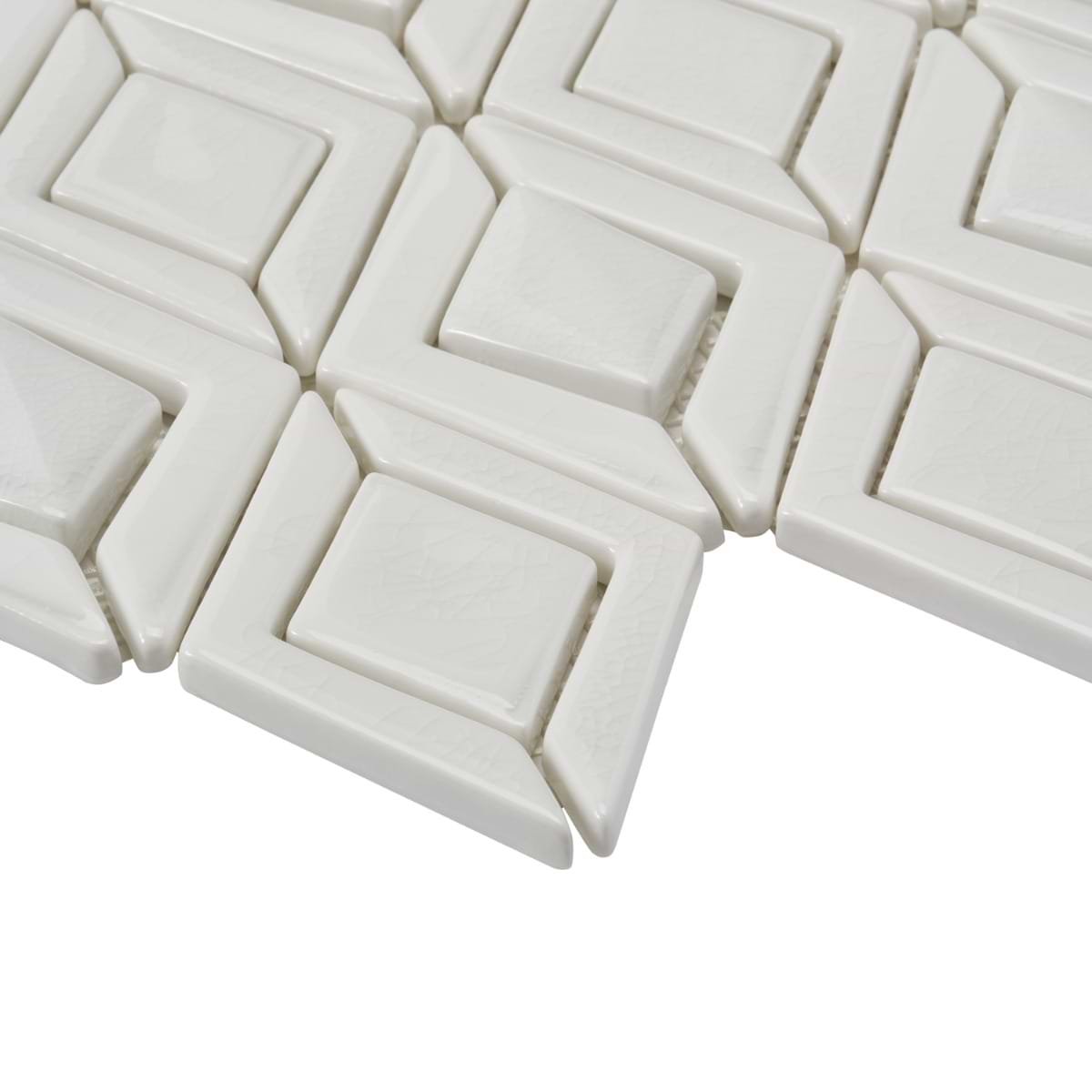 Shop Baroque Glass Ravello Blanco | SohoStudioCorp.com
