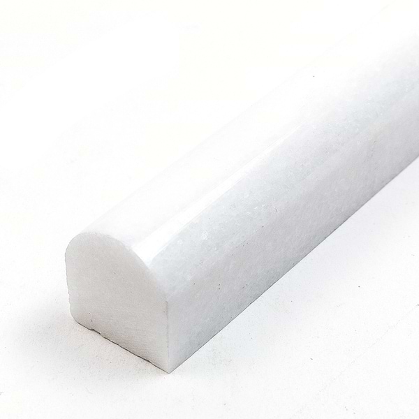 WHITE THASSOS MARBLE PENCIL LINER