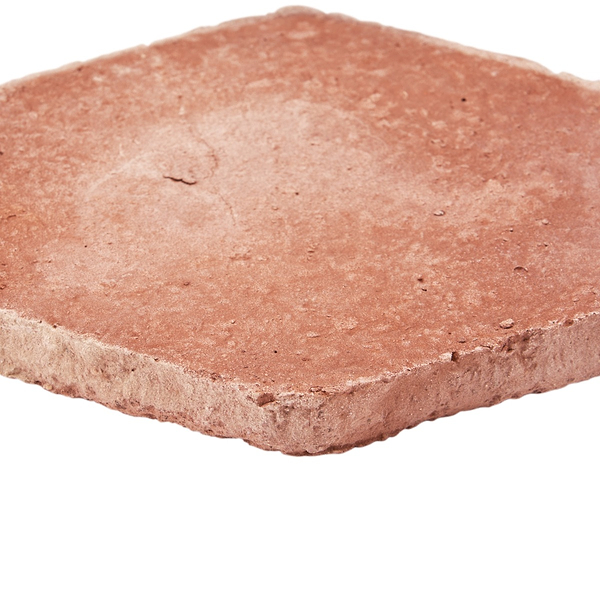 Clay House Red 4" Hex Matte Terracotta Matte Terracotta