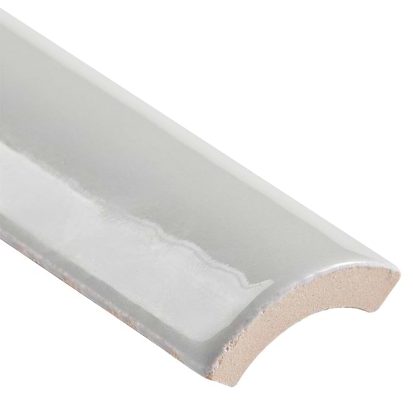 Market Street Light Gray 1/4 Round Bullnose