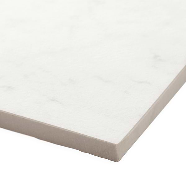 Marmi D'Italia Bianco Gioia 6x6 Matte Marble Look Porcelain Tile